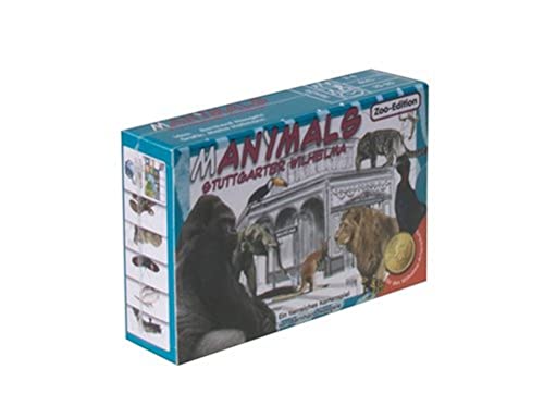 Adlung Spiele 46199 Manimals Tierpark Wilhelma Kartenspiel von Adlung Spiele