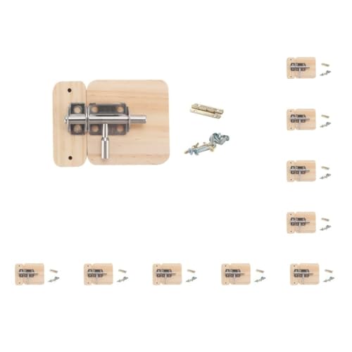 10 Set Busy Board DIY Lock Latch Vorschule Lehrmittel für 1 2 3 4 Jahre alt B, Stil B von Adoorniequea