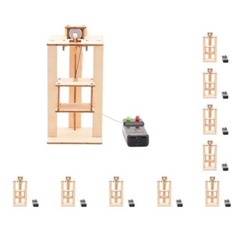 10-teiliges Set für Lehrprojekte, vertikaler Aufzug, Schulgeschenke, wissenschaftliche Experimentier-Kits 10-teiliges Set für Lehrprojekte, vertikaler Aufzug, Schulgeschenke, wissenschaftliche Experimentier-Kits von Adoorniequea