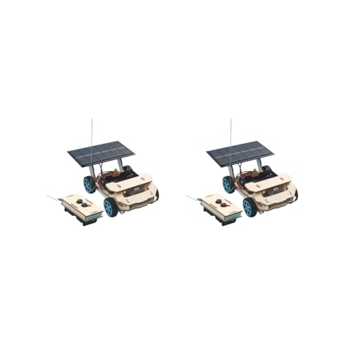 2 Set Holz-Solarenergie-Auto-Modell Elektromotor Auto für Jungen Mädchen Kinder 2 Set Holz-Solarenergie-Auto-Modell Elektromotor Auto für Jungen Mädchen Kinder von Adoorniequea