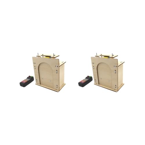 2 Sets Holzaufzugstür-Kits aus Holz, wissenschaftliche Experimentier-Kits für 6–12 Jahre alte 2 Sets Holzaufzugstür-Kits aus Holz, wissenschaftliche Experimentier-Kits für 6–12 Jahre alte von Adoorniequea