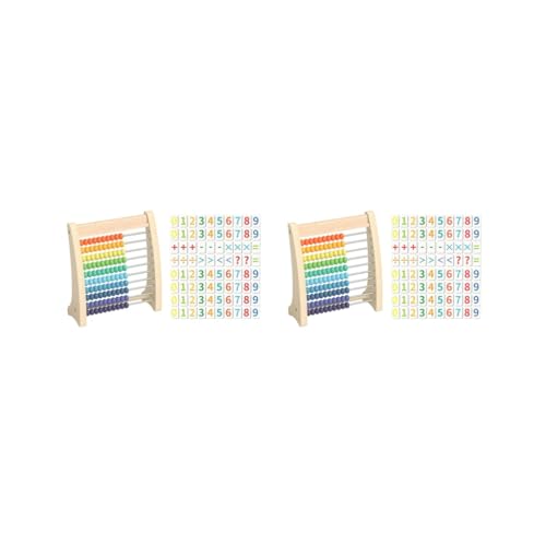2er-Set "Add Subtract Abacus", 10 Rahmen-Set, Valentinstagsgeschenke für Vorschulkinder von Adoorniequea
