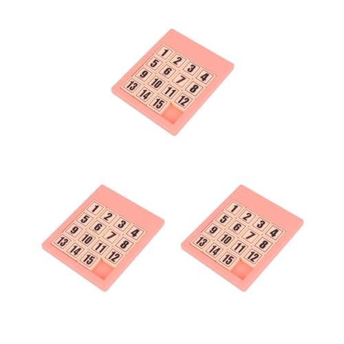 3 Set 15 Slide Number Puzzle Brain Teasers Portable for Game Toddler Pink, 16 x 1 x 13.5 cm 3 Set 15 Slide Number Puzzle Brain Teasers Portable for Game Toddler Pink, 16 x 1 x 13.5 cm von Adoorniequea