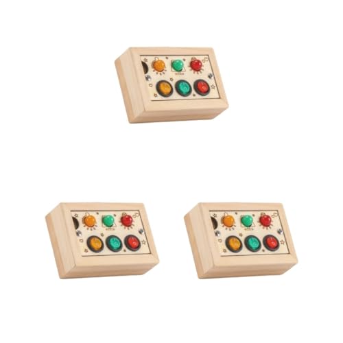 3er-Set LED-Betriebsbretter, Lernaktivität, sensorische Tafel für Kinder, Jungen, Mädchen, Vorschule von Adoorniequea