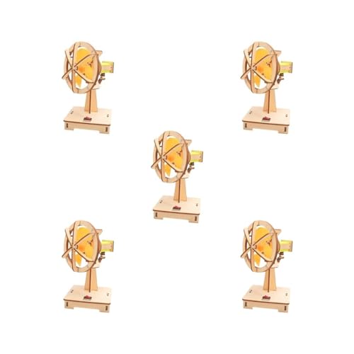 5 Set DIY Holz Kleine Fächer Grundschule Puzzle Handbuch für Jungen Mädchen Kinder von Adoorniequea