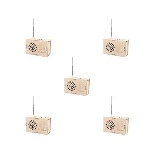 5er-Set DIY FM Radio Modell Lehrhilfen Montage 3D Puzzle für Teenager, Kinder, Jungen und Mädchen 5er-Set DIY FM Radio Modell Lehrhilfen Montage 3D Puzzle für Teenager, Kinder, Jungen und Mädchen von Adoorniequea