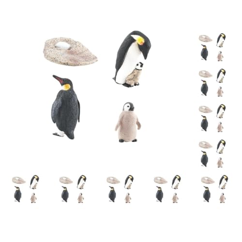 Adoorniequea 10 Set Pinguin Lebenszyklus Modell Tiere kognitives Spielset für Lehrmaterialien Stil A Adoorniequea 10 Set Pinguin Lebenszyklus Modell Tiere kognitives Spielset für Lehrmaterialien Stil A von Adoorniequea