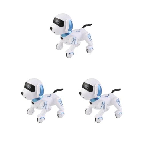 Adoorniequea 3 Set Fernbedienung Roboter Hundespielzeug tanzend links Smart Puppy für 5 6 7 8 9 10 11 12 Blau Adoorniequea 3 Set Fernbedienung Roboter Hundespielzeug tanzend links Smart Puppy für 5 6 7 8 9 10 11 12 Blau von Adoorniequea