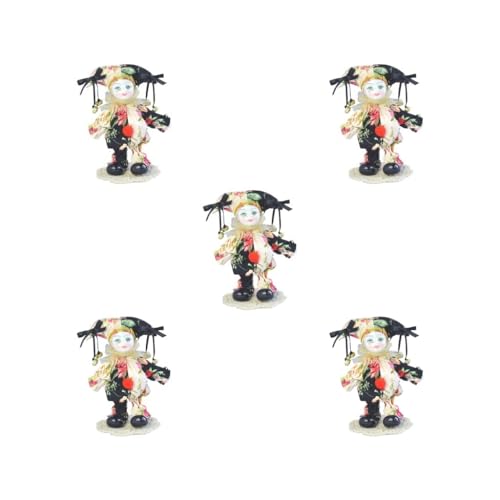 Adoorniequea 5 Set 18cm Clown Puppe Modell Artware Porzellan Figur für Desktop Büro Ornamente Adoorniequea 5 Set 18cm Clown Puppe Modell Artware Porzellan Figur für Desktop Büro Ornamente von Adoorniequea