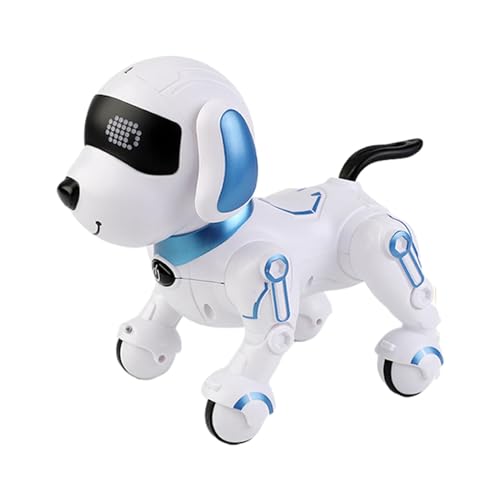 Adoorniequea Fernbedienung Roboter Hundespielzeug Tanzen Links Smart Puppy für 5 6 7 8 9 10 11 12 Blau Adoorniequea Fernbedienung Roboter Hundespielzeug Tanzen Links Smart Puppy für 5 6 7 8 9 10 11 12 Blau von Adoorniequea