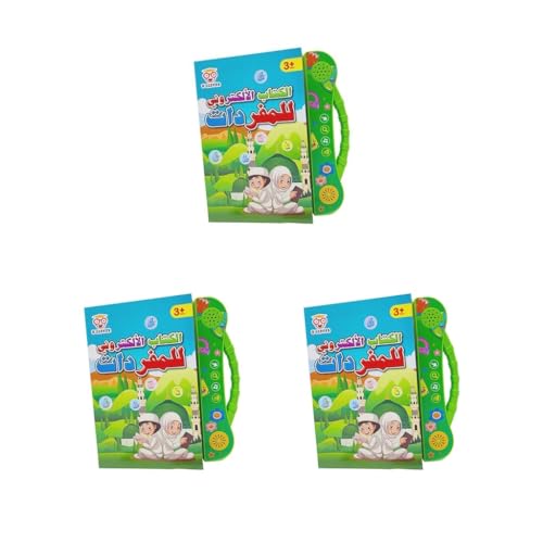 Arabische Lernmaschine für Kinder, frühkindlich, für Jungen, Mädchen, Kinder, Grün, 3 Stück Arabische Lernmaschine für Kinder, frühkindlich, für Jungen, Mädchen, Kinder, Grün, 3 Stück von Adoorniequea