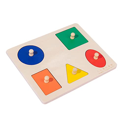 Holzform-Puzzles, Gedächtnisspiele, Lernpuzzle für Spiel, quadratisch von Adoorniequea