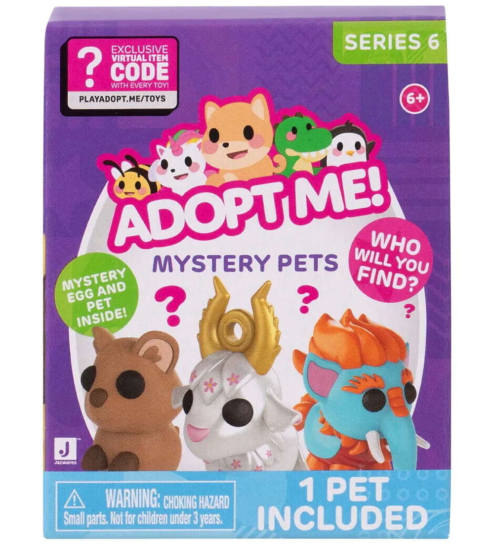 Adopt Me Figur - Mystery Pet S6 - Gemischt - Adopt Me - One Size - Spielzeugfiguren Adopt Me Figur - Mystery Pet S6 - Gemischt - Adopt Me - One Size - Spielzeugfiguren von Adopt Me