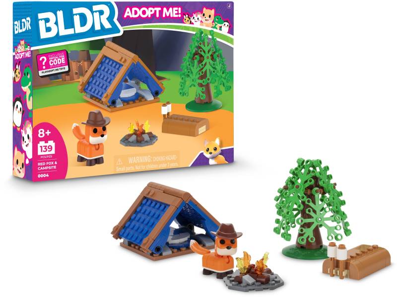 BLDR Adopt Me! Bausatz Fuchs mit Campingplatz von Adopt Me