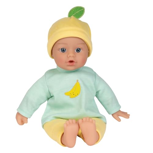 Adora Amazon Exklusive Sweet Babies Collection, 27,9 cm weiche und kuschelige Jungen-Baby-Puppe, maschinenwaschbar, Geburtstagsgeschenk für Kinder ab 1 Jahren, Baby Banana Adora Amazon Exklusive Sweet Babies Collection, 27,9 cm weiche und kuschelige Jungen-Baby-Puppe, maschinenwaschbar, Geburtstagsgeschenk für Kinder ab 1 Jahren, Baby Banana von Adora