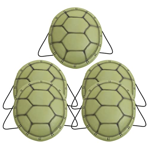 Adorainbow 5 Stück Abschlussball-Schildkrötenpanzer Cosplay-Simulation Schildkrötenpanzer Performance-Foto-Requisiten Für Kinder Und Erwachsene von Adorainbow