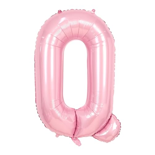 Buchstabe Q Luftballon Rosa,40 Zoll Hell Pink Q Buchstabe Luftballon,A-Z Mylar Alphabet Folienballon,Pastell Rosa Buchstaben Luftballon für Geburtstag Jahrestag Baby Dusche Hochzeit Party Deko Buchstabe Q Luftballon Rosa,40 Zoll Hell Pink Q Buchstabe Luftballon,A-Z Mylar Alphabet Folienballon,Pastell Rosa Buchstaben Luftballon für Geburtstag Jahrestag Baby Dusche Hochzeit Party Deko von Adorely
