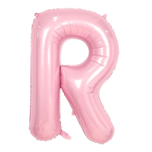 Buchstabe R Luftballon Rosa,40 Zoll Hell Pink R Buchstabe Luftballon,A-Z Mylar Alphabet Folienballon,Pastell Rosa Buchstaben Luftballon für Geburtstag Jahrestag Baby Dusche Hochzeit Party Deko Buchstabe R Luftballon Rosa,40 Zoll Hell Pink R Buchstabe Luftballon,A-Z Mylar Alphabet Folienballon,Pastell Rosa Buchstaben Luftballon für Geburtstag Jahrestag Baby Dusche Hochzeit Party Deko von Adorely