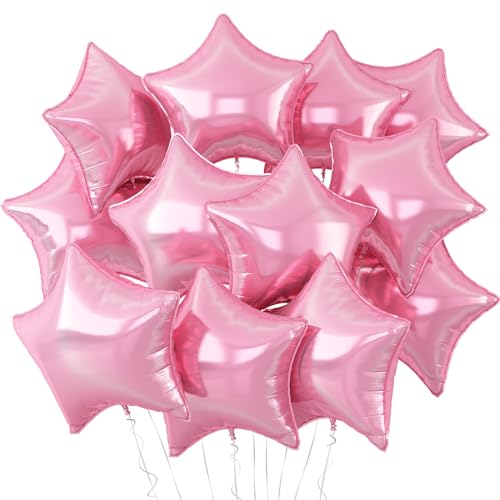 Rosa Stern Luftballons,12 Stück Hell Rosa Stern Geformt Folie Luftballon,18 Zoll Große Perlrosa Helium Mylar Luftballons für Abschlussfeier Geburtstag Babyparty Jahrestag Hochzeit Party Dekoration Rosa Stern Luftballons,12 Stück Hell Rosa Stern Geformt Folie Luftballon,18 Zoll Große Perlrosa Helium Mylar Luftballons für Abschlussfeier Geburtstag Babyparty Jahrestag Hochzeit Party Dekoration von Adorely