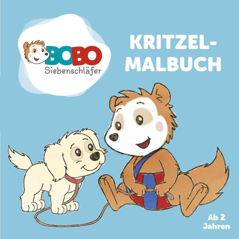 Bobo Siebenschläfer Kritzel-Malbuch von Adrian Verlag