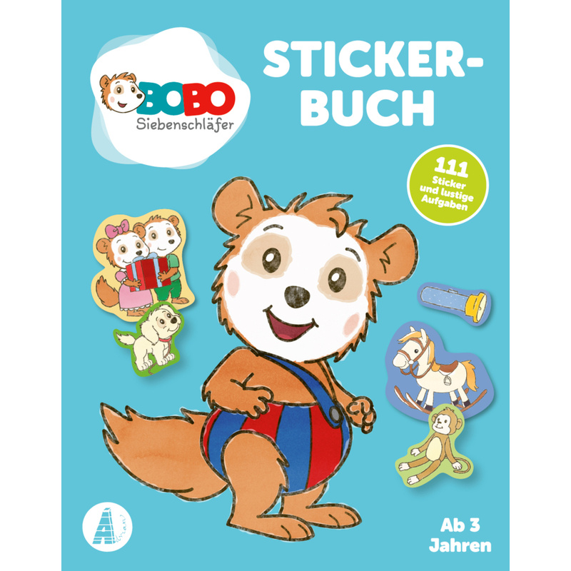 Bobo Siebenschläfer Stickerbuch von Adrian Verlag