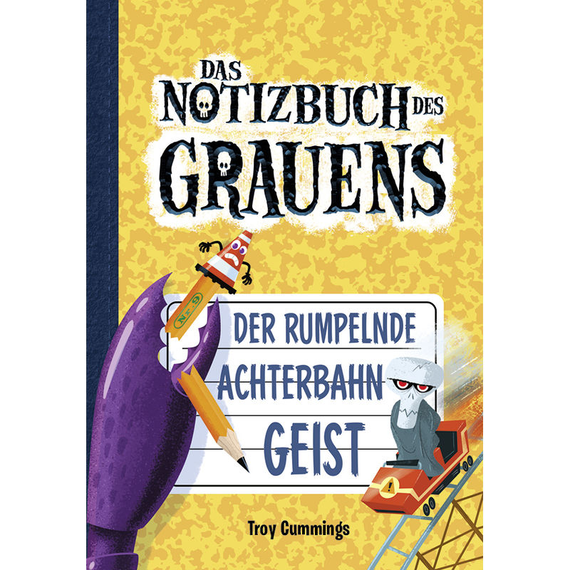 Notizbuch des Grauens - Der rumpelnde Achterbahngeist von Adrian Verlag