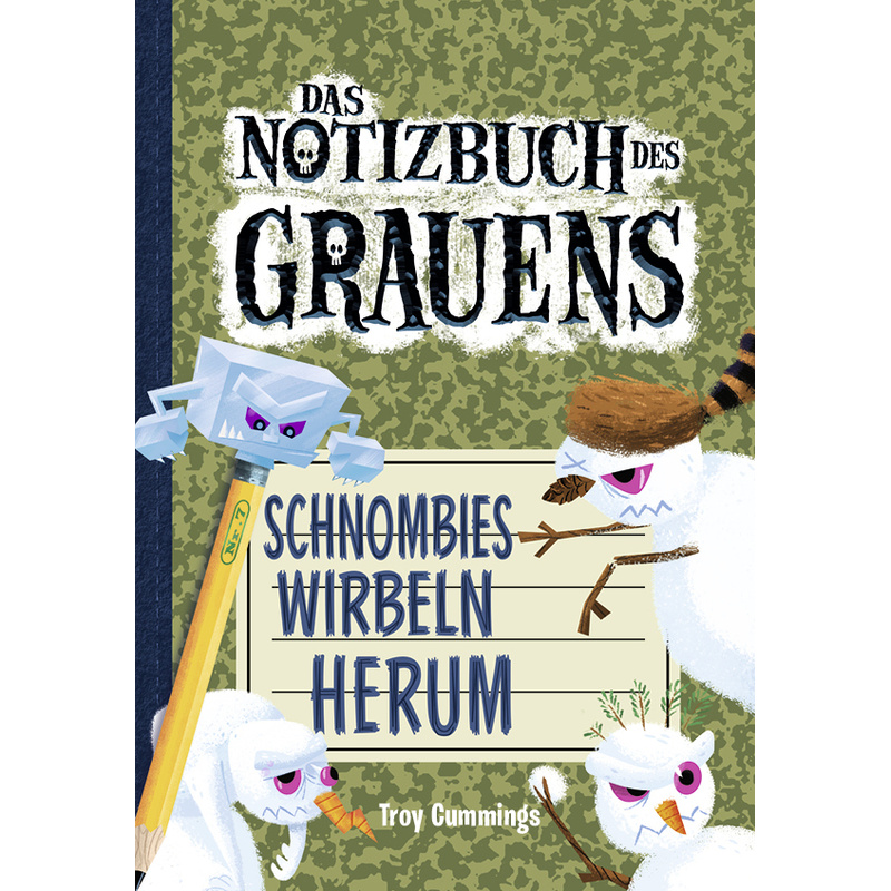 Notizbuch des Grauens - Schnombies wirbeln herum von Adrian Verlag
