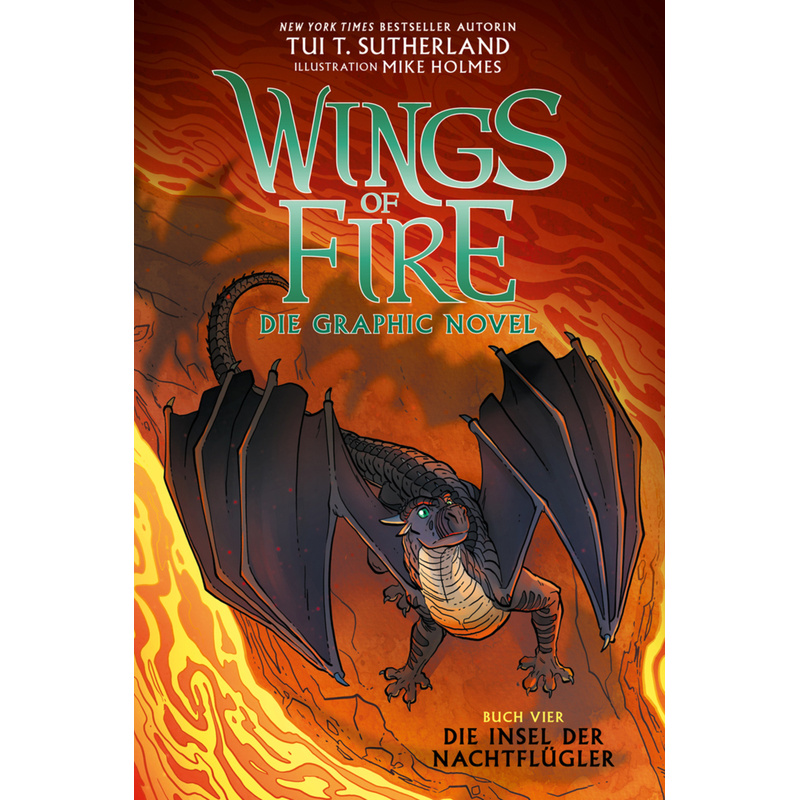 Die Insel der Nachtflügler / Wings of Fire Graphic Novel Bd.4 von Adrian Verlag