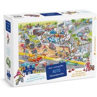 Mein riesengroßes Auto Wimmelpuzzle (Kinderpuzzle) von Adrian Wimmelbuchverlag