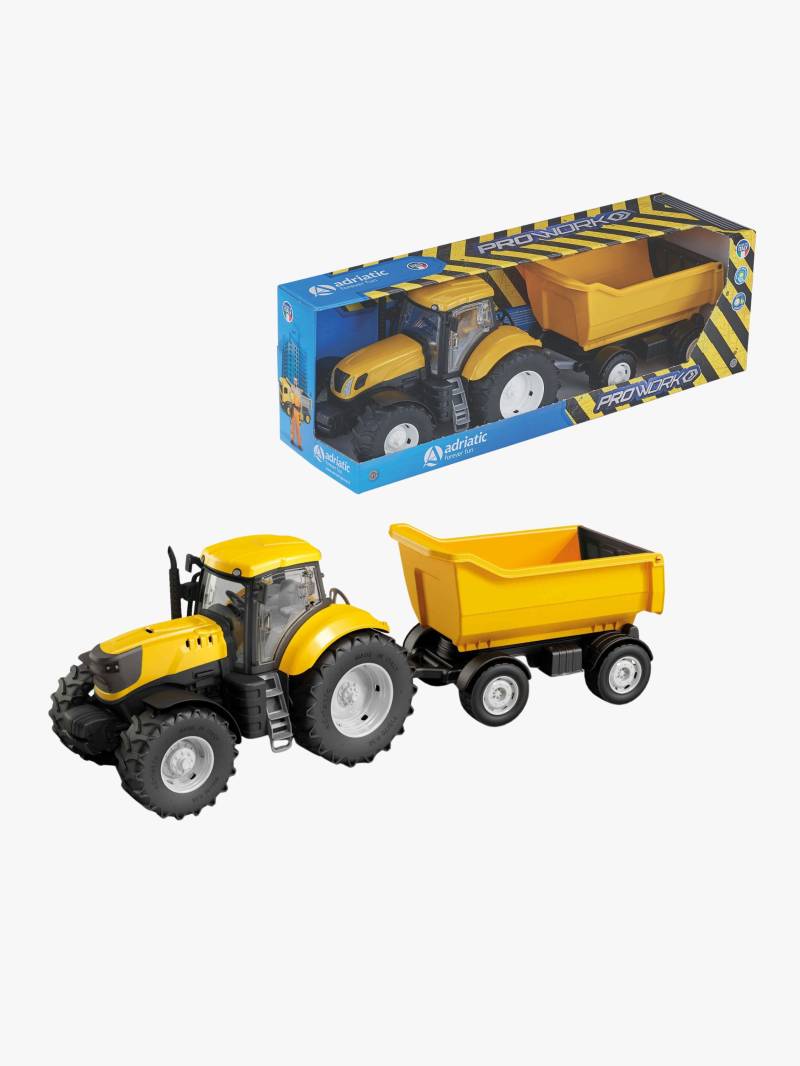 Adriatic Traktor Mit Hohem Anhänger, Gelb Adriatic Traktor Mit Hohem Anhänger, Gelb von Adriatic