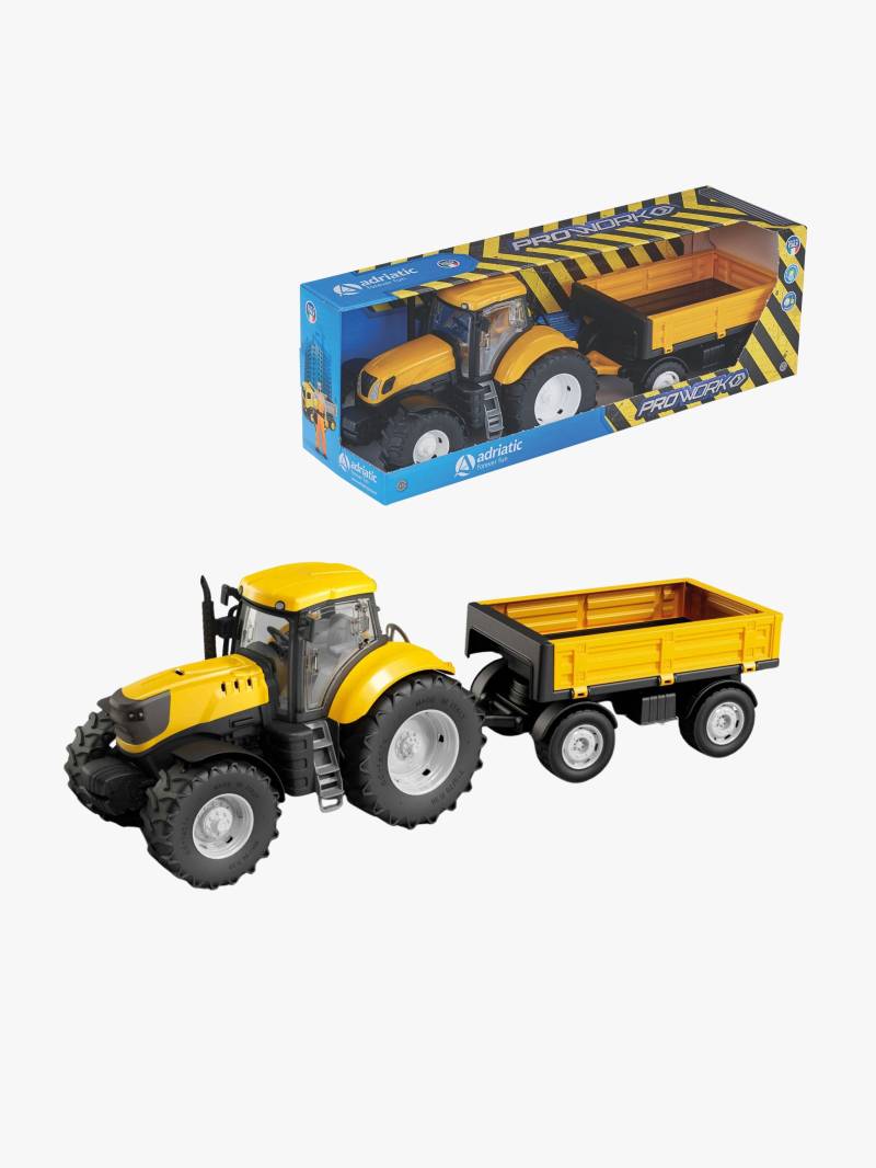 Adriatic Traktor Mit Niedrigem Anhänger, Gelb Adriatic Traktor Mit Niedrigem Anhänger, Gelb von Adriatic
