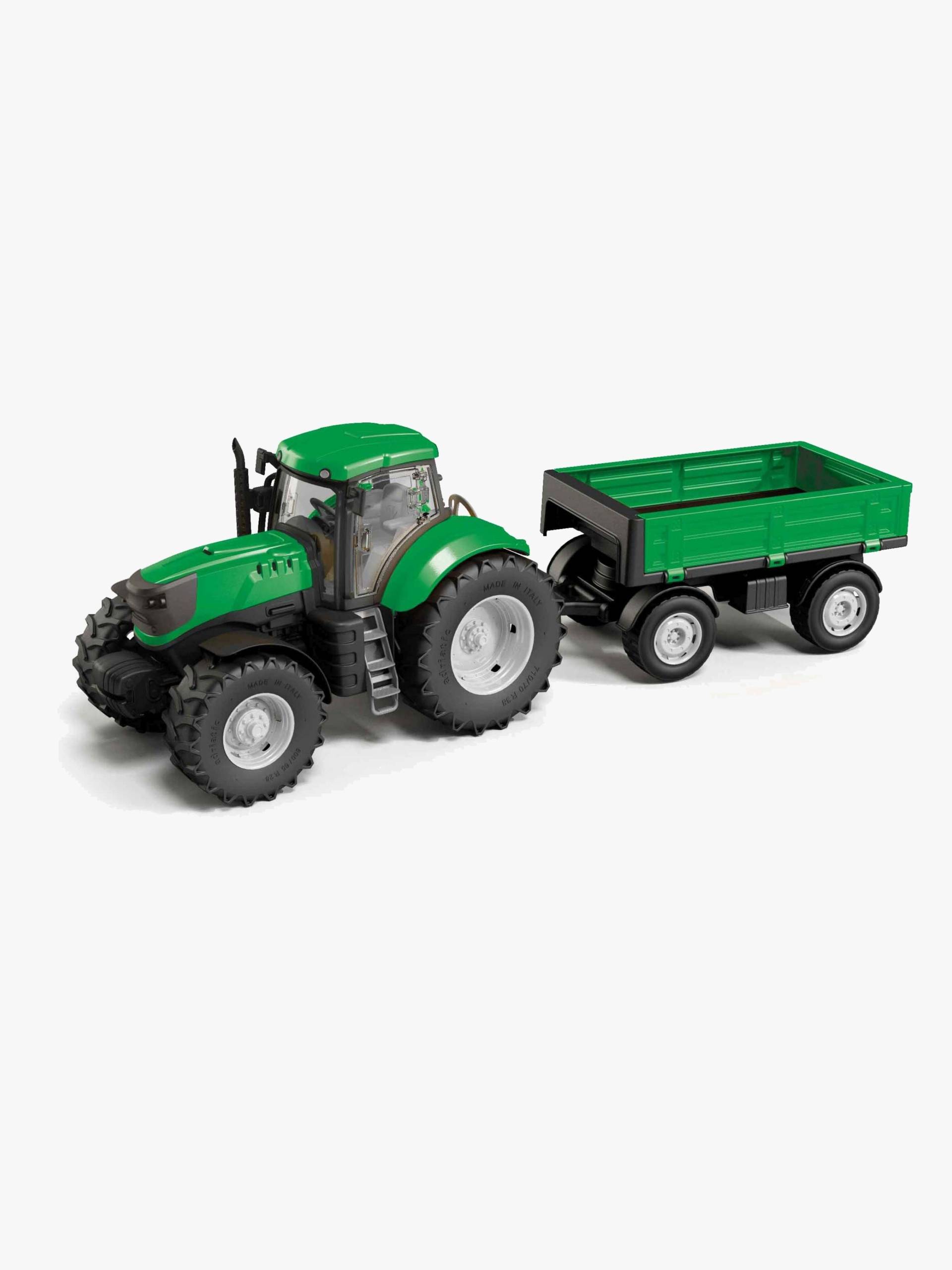 Adriatic Traktor Mit Niedrigem Anhänger, Grün Adriatic Traktor Mit Niedrigem Anhänger, Grün von Adriatic