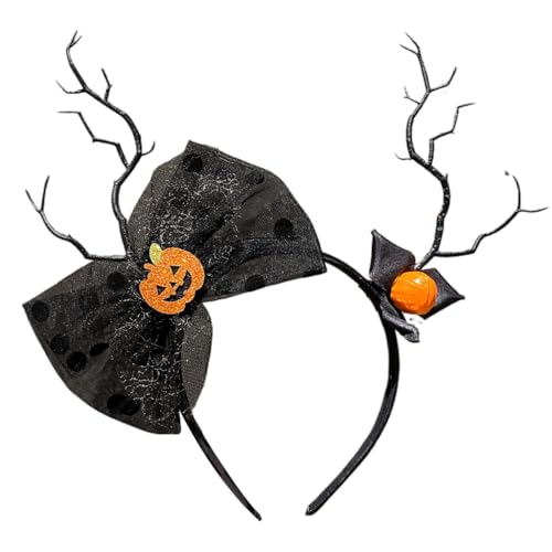 Adrosstoller Punk Halloween Hairhoop Dark Series Skull Headband RolePlaying Branch Headband von Adrosstoller