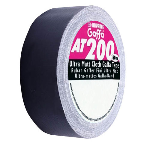 Advance Gaffa AT200 black Klebeband Advance Gaffa AT200 black Klebeband von Advance
