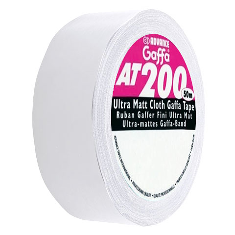 Advance Gaffa AT200 dull white Klebeband Advance Gaffa AT200 dull white Klebeband von Advance