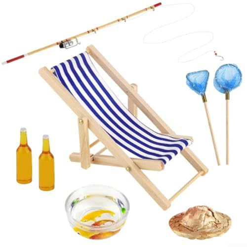 8-teiliges Set Miniatur-Angelruten für DIY-Garten- und Heimdekorationsprojekte 8-teiliges Set Miniatur-Angelruten für DIY-Garten- und Heimdekorationsprojekte von Advokingtap