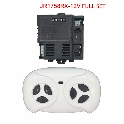 Innovatives Design JRRX12V6V Kinder Elektroauto mit Fernbedienung & Empfänger Kit (JR1758/1858RX VOLLES SET) von Advokingtap