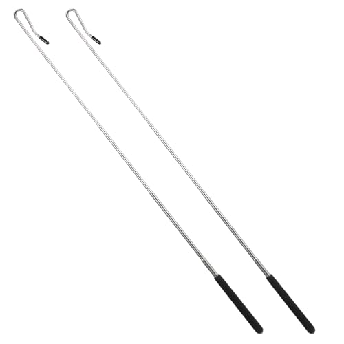 2 Stück Puppengriffe, Arm-Kontrollstange, 20,3–53,3 cm, ausziehbares Metall-Puppenstab-Zubehör, einfach zu bedienende Puppen-Armstangen, Werkzeuge für kleine und große Puppen von Aeaocvo