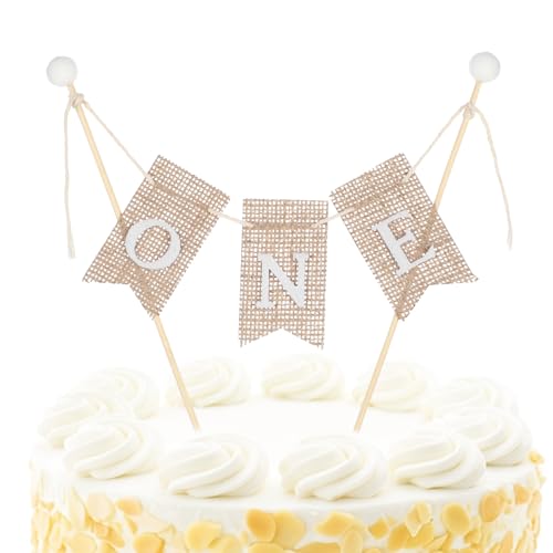Handgefertigter Tortenaufsatz für den 1. Geburtstag, Dekoration für den 1. Geburtstag, Foto-Requisite, Babyparty, tolles Partyzubehör Handgefertigter Tortenaufsatz für den 1. Geburtstag, Dekoration für den 1. Geburtstag, Foto-Requisite, Babyparty, tolles Partyzubehör von Aeaocvo