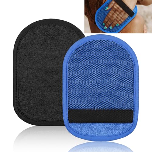 Aecsze 2 PCSSand Remover for Beach, Soft Wipe Off Mitts for Sand Removal, Ideal for Beach, Volleyball, Surf von Aecsze