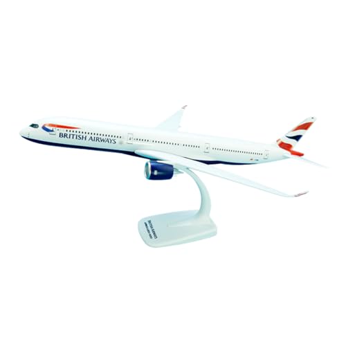AeroClix British Airways Airbus A350-1000 Modellflugzeug - Maßstab 1/200, 36,8 cm lang - Großes Kunststoff-Detail-Display-Modell mit Ständer AeroClix British Airways Airbus A350-1000 Modellflugzeug - Maßstab 1/200, 36,8 cm lang - Großes Kunststoff-Detail-Display-Modell mit Ständer von AeroClix