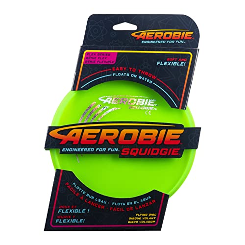 Aerobie Squidgie Disc, weiches Frisbee mit Durchmesser 20cm, farblich Sortiert von Aerobie