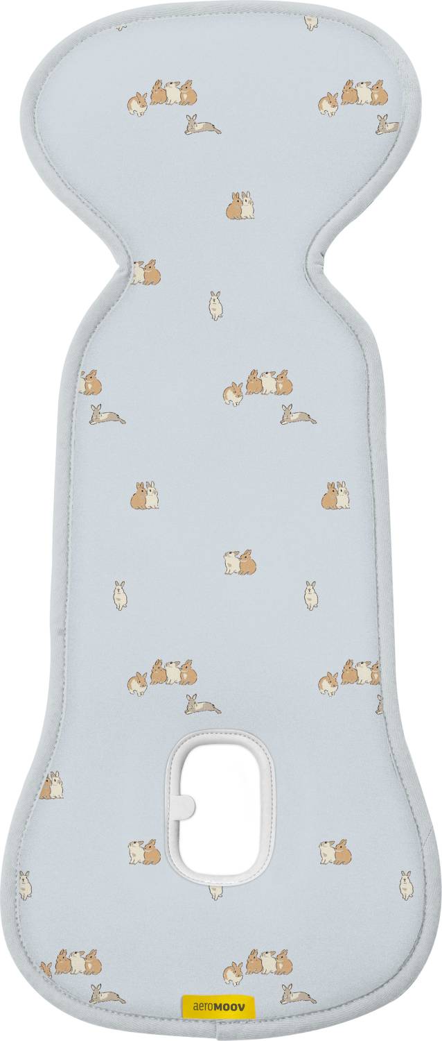 AeroMoov Air Layer Anti-Schwitz-Einlage für Babyschalen (Gruppe 0) - Bunny von Aeromoov