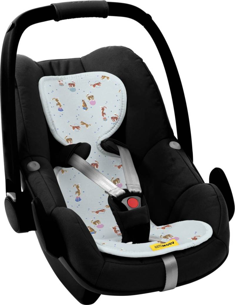 AeroMoov Air Layer Anti-Schwitz-Einlage für Babyschalen (Gruppe 0) - Circus Tiger von Aeromoov