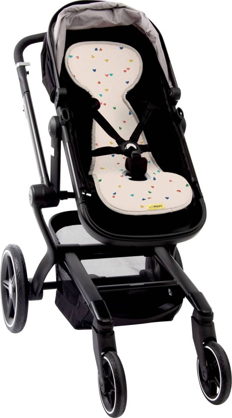AeroMoov Air Layer Anti-Schwitz-Einlage für Buggys - Confetti Hearts von Aeromoov