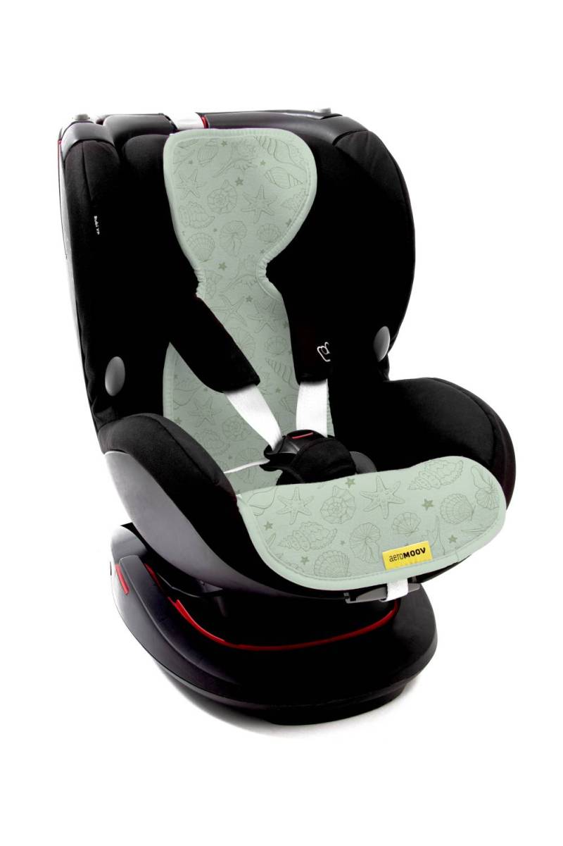 AeroMoov Air Layer Anti-Schwitz-Einlage für Reboarder (Gruppe 1) - Seashell Olive von Aeromoov