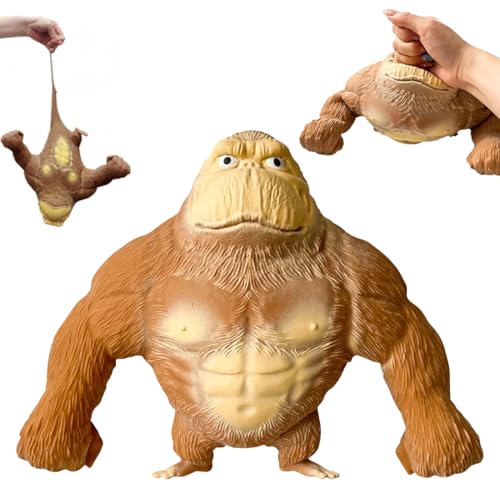 Gorilla Stressabbau Spielzeug, Gorilla-Figur zum Stressabbau, Gorilla Stress Toy, Gorilla Toys, Squishy Stressbal, Weiches Squeeze-Spielzeug, Dekompressionsspielzeug & Squishy Spielzeug Gorilla Stressabbau Spielzeug, Gorilla-Figur zum Stressabbau, Gorilla Stress Toy, Gorilla Toys, Squishy Stressbal, Weiches Squeeze-Spielzeug, Dekompressionsspielzeug & Squishy Spielzeug von Aethryon