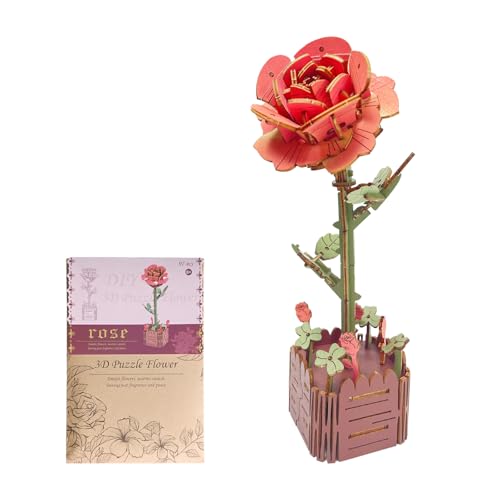 Afeeler 3D Flower Puzzle-Rose von Afeeler