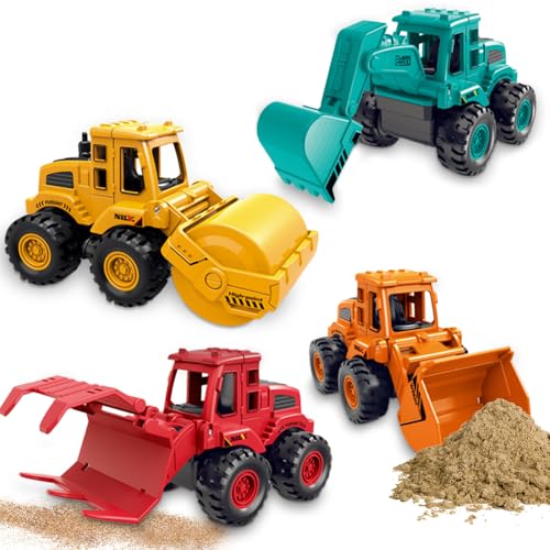 Afenau 4 Stück Bagger Spielzeug Set, Bagger Sandkasten, Baufahrzeuge Spielzeug Auto Spielzeugautos, Baustellen Fahrzeuge Spielzeug, Minibagger Baustellenfahrzeuge Kinder für Jungen Mädchen ab 3 Jahren Afenau 4 Stück Bagger Spielzeug Set, Bagger Sandkasten, Baufahrzeuge Spielzeug Auto Spielzeugautos, Baustellen Fahrzeuge Spielzeug, Minibagger Baustellenfahrzeuge Kinder für Jungen Mädchen ab 3 Jahren von Afenau