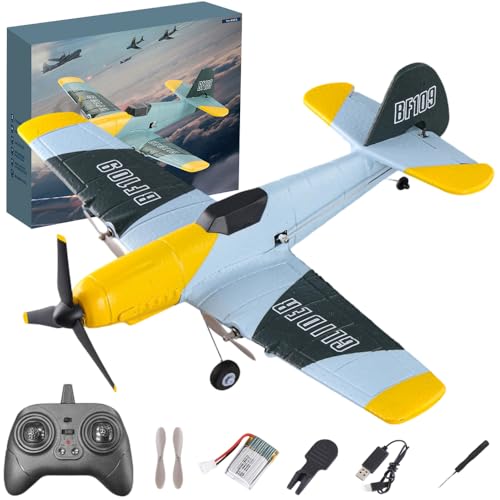 Afenau RC Flugzeug, 2,4 GHz Ferngesteuertes Flugzeug mit 2 Batterien, 3-Kanal-RTF Segelflugzeugspielzeug mit Verstellbares Heckleitwerk, 6 Achsen Gyro RCFlugzeug Anfänger für Kinder Erwachsene Afenau RC Flugzeug, 2,4 GHz Ferngesteuertes Flugzeug mit 2 Batterien, 3-Kanal-RTF Segelflugzeugspielzeug mit Verstellbares Heckleitwerk, 6 Achsen Gyro RCFlugzeug Anfänger für Kinder Erwachsene von Afenau